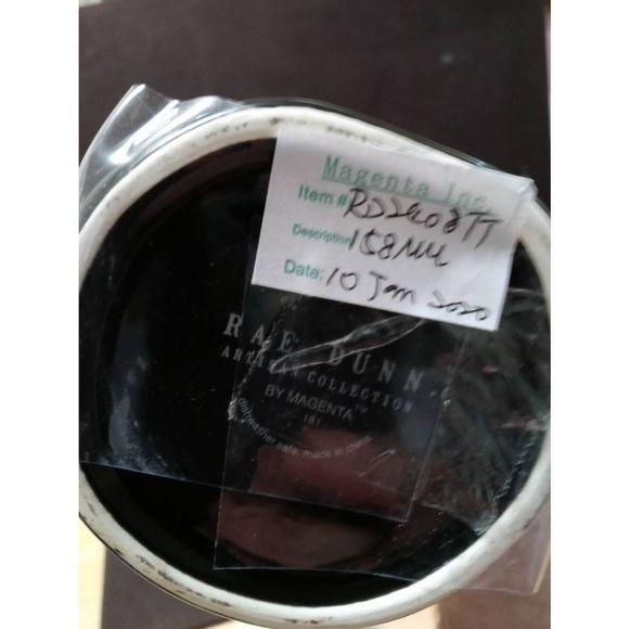 Rae Dunn by Magenta HOCUS POCUS Decorative‎ Mug With Witch Legs Lid Black - Picture 6 of 6